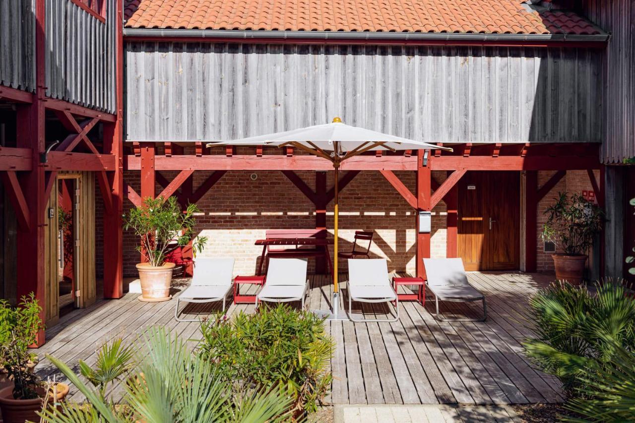 Hotel De La Plage Contis-les-Bains Exterior photo